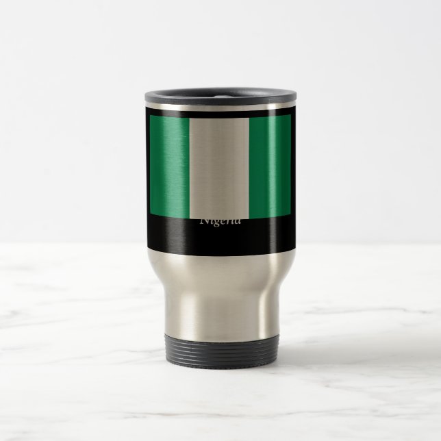 Caneca Térmica Bandeira de Nigéria (Centro)