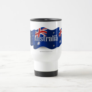 Caneca Térmica Bandeira de ondulação de Austrália