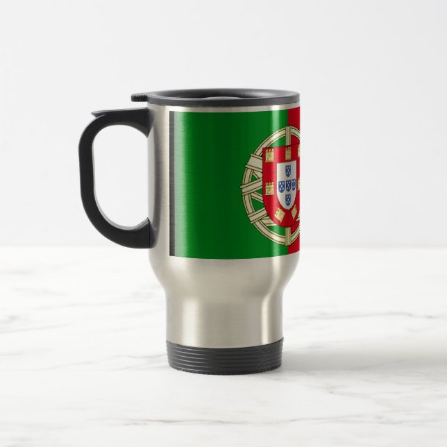 Caneca Térmica Bandeira de Portugal (Esquerda)