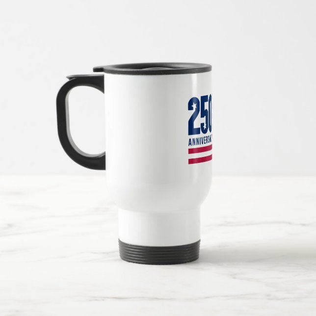 Caneca Térmica Bandeira do 250º aniversário (Esquerda)