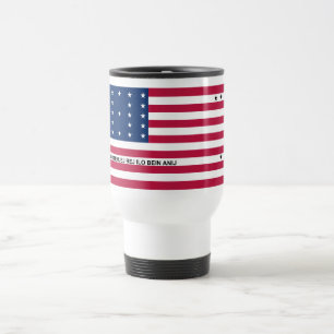 Caneca Térmica Bandeira do Atol Bikini Patriótico