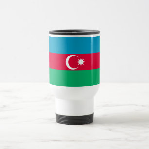 Caneca Térmica Bandeira do Azerbaijão Patriótico