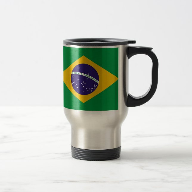 Caneca Térmica Bandeira do Brasil Bandeira do Brasil (Direita)