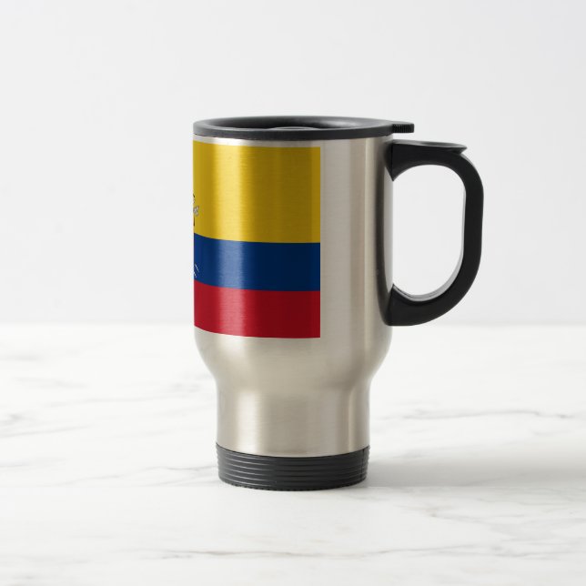 Caneca Térmica Bandeira do Equador (Direita)