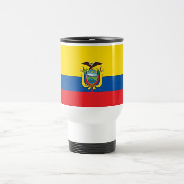 Caneca Térmica Bandeira do Equador (Centro)