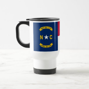 Caneca Térmica Bandeira do Estado da Carolina do Norte