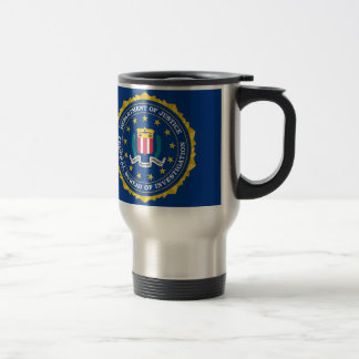 Caneca Térmica Bandeira do FBI