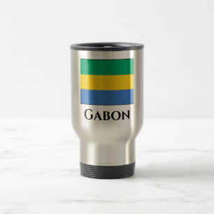 Caneca Térmica Bandeira do Gabão