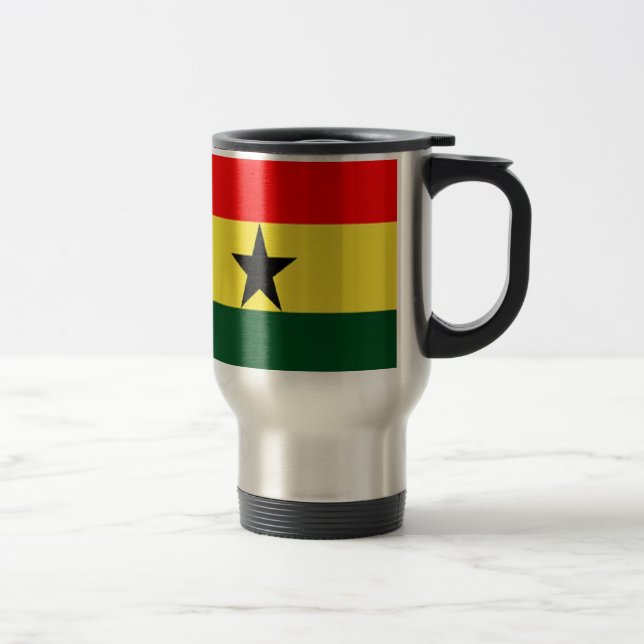 Caneca Térmica Bandeira do Gana (Direita)