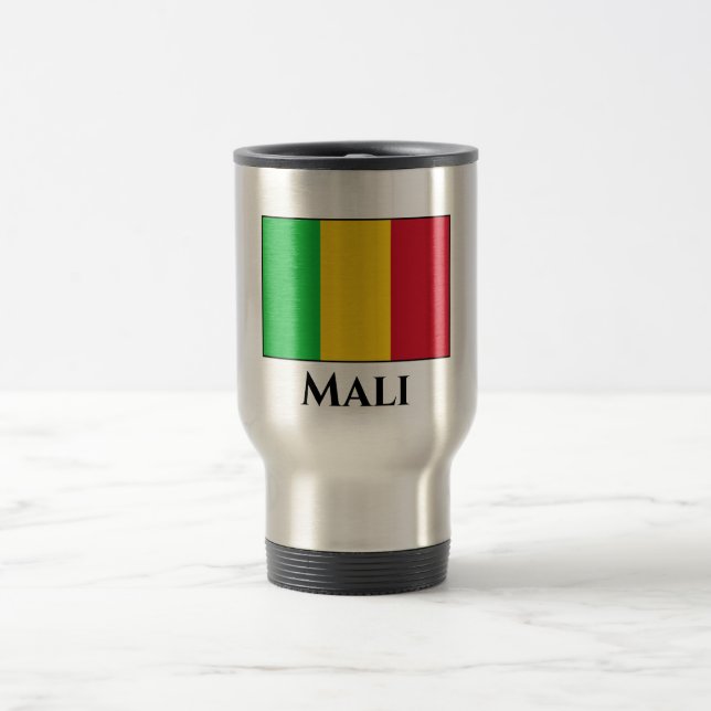 Caneca Térmica Bandeira do Mali (Centro)