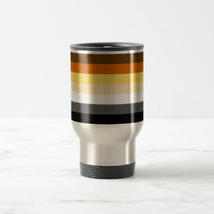 Caneca Térmica Bandeira do Orgulho dos Ursos Gays
