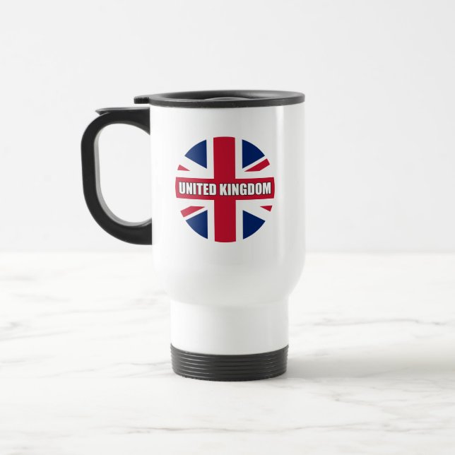 Caneca Térmica Bandeira do Reino Unido (Esquerda)