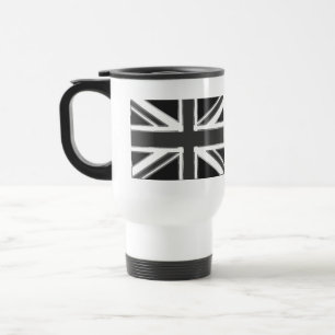Caneca Térmica bandeira do Reino Unido - Cromo