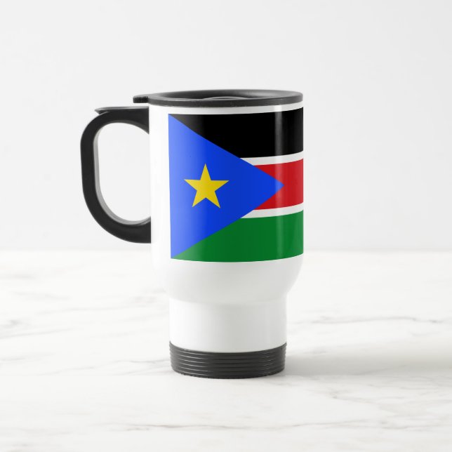 Caneca Térmica Bandeira do Sudão do Sul (Esquerda)