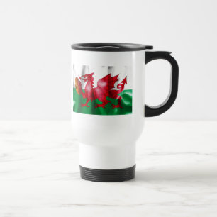 Caneca Térmica Bandeira do Welsh Dragon Rugby