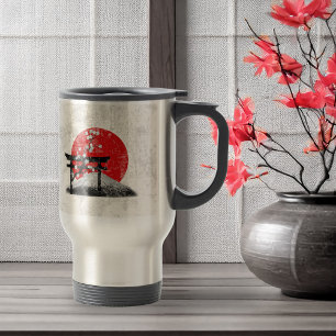 Caneca Térmica Bandeira e símbolos de Japão ID153