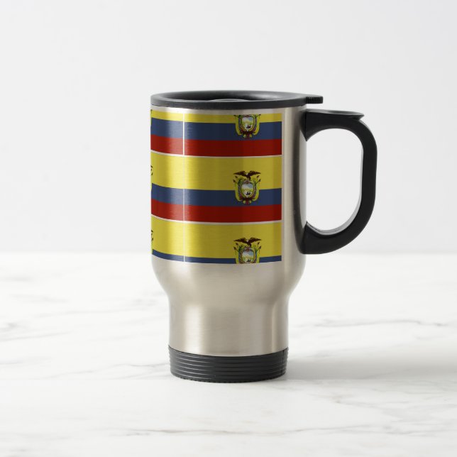 Caneca Térmica bandeira equatoriana (Direita)