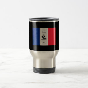 Caneca Térmica Bandeira Francesa Joyeux Noel Christmas Mug