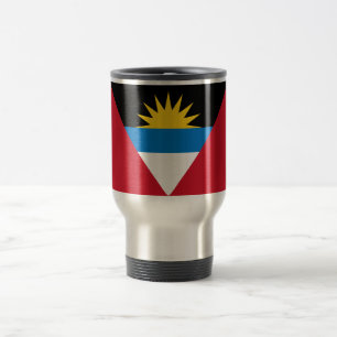 Caneca Térmica Bandeira Patriótica Antígua e Barbuda