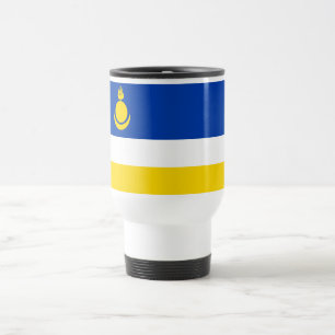 Caneca Térmica Bandeira Patriótica da Buriácia