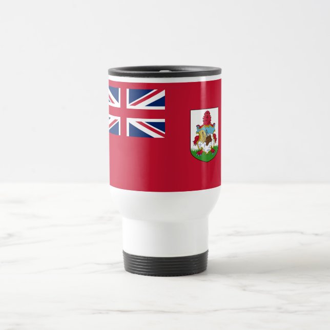 Caneca Térmica Bandeira Patriótica das Bermudas (Centro)