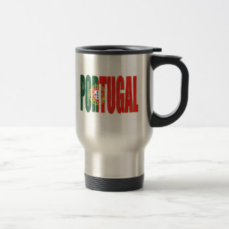 Caneca Térmica Bandeira Portuguesa - por Fãs de "Portugal" da