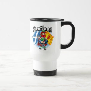 Caneca Térmica Bandeiras e gaiteiro de Scotland