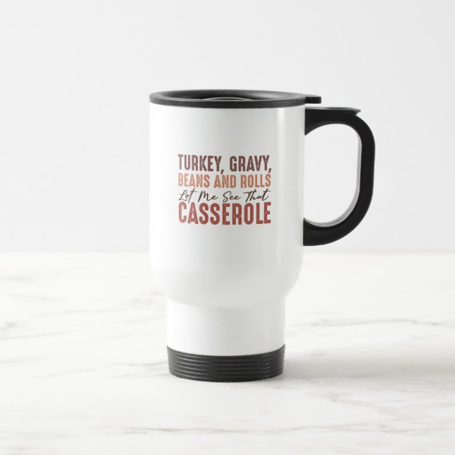 Caneca Térmica Banquete de Ação de Graças (Direita)