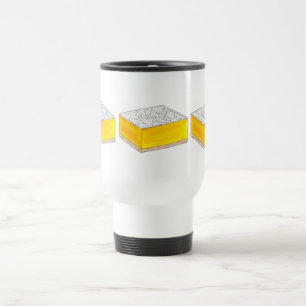 Caneca Térmica Bar de lêmon pastelaria Assar de deserto Amarelo