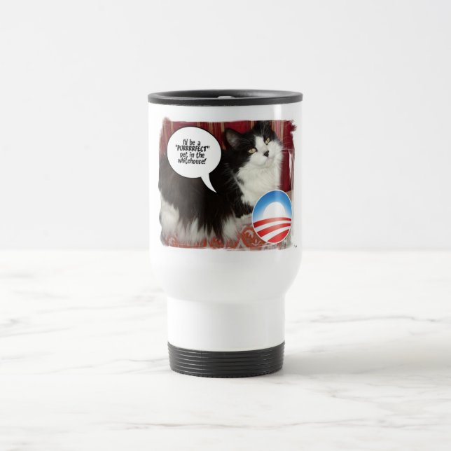 Caneca Térmica Barack Obama White House Pet (Centro)