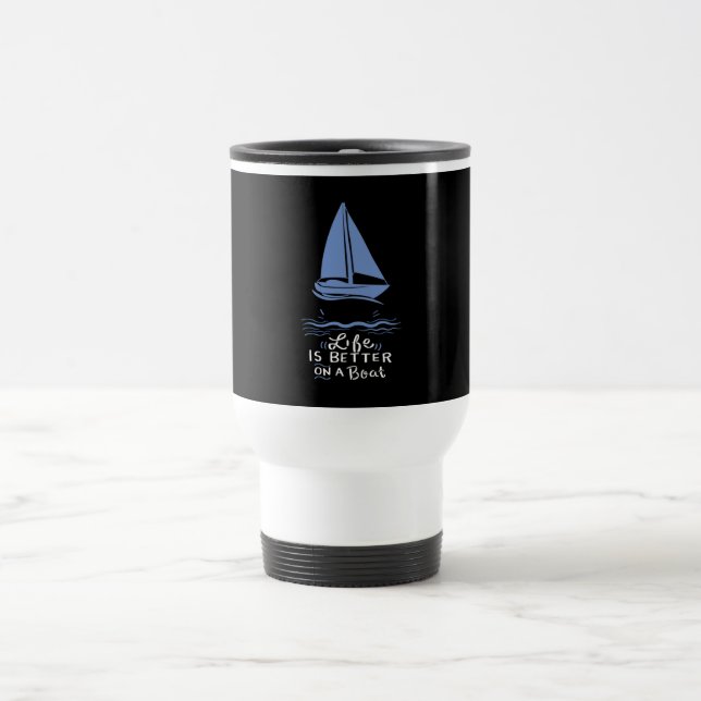 Caneca Térmica Barco à Vela (Centro)