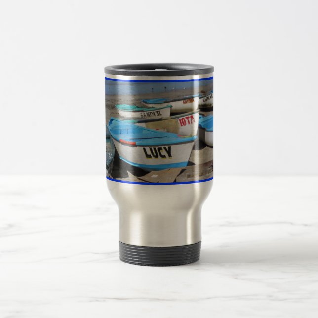 Caneca Térmica Barcos De Pesca Mazatlan (Centro)