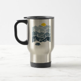 Caneca Térmica Barraca de Camping na Floresta de Montanha Selvage