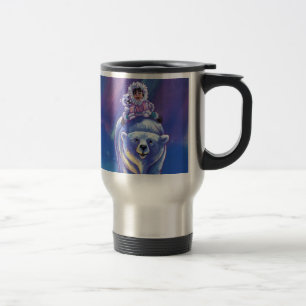 Caneca Térmica Barramento de Urso Polar