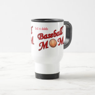 Caneca Térmica Baseball Mãe Bonita Personalizada