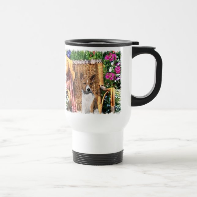 Caneca Térmica Basenji Lovers Art Gifts (Direita)