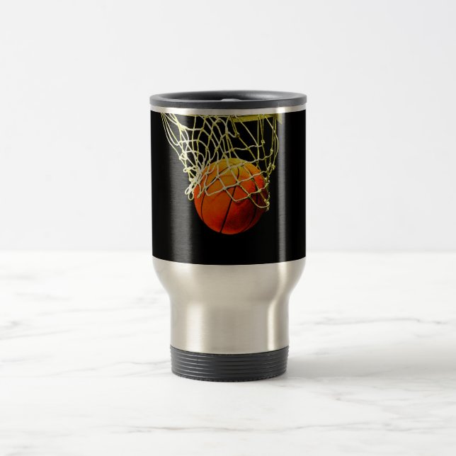 Caneca Térmica Basquete Eu Amo Seu Nome (Centro)