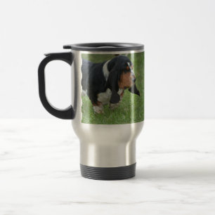 Caneca Térmica Basset Hound bonito
