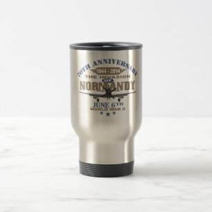 Caneca Térmica Batalha do 70 de D-Day na Normandia