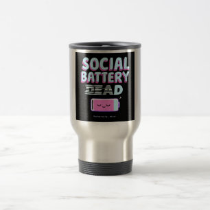 Caneca Térmica Bateria social: Morto