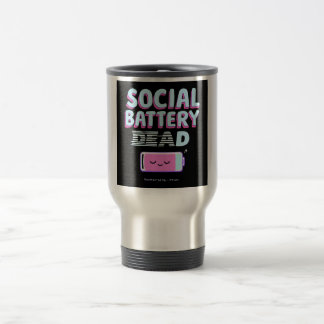 Caneca Térmica Bateria social: Morto