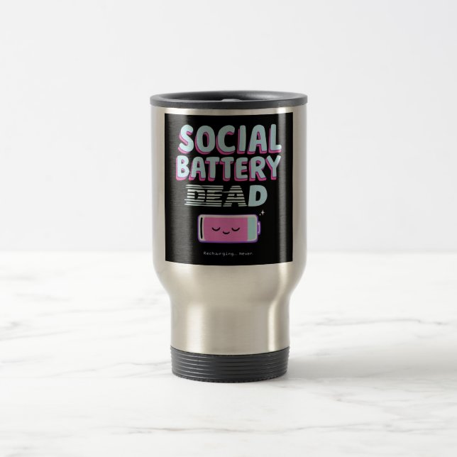 Caneca Térmica Bateria social: Morto (Centro)