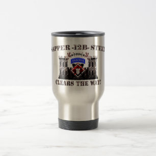 Caneca Térmica Bde do En do aço do Sapper 12B 20os transportados