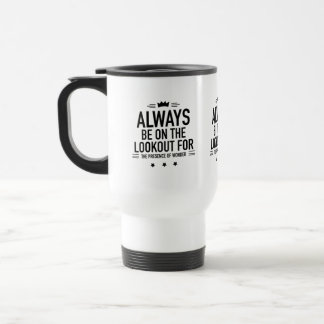 Caneca Térmica Be on lookout black
