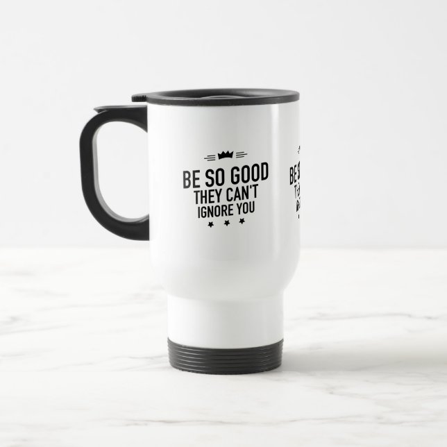 Caneca Térmica Be so good black (Esquerda)