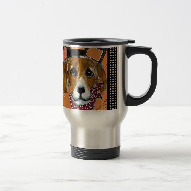 CANECA TÉRMICA BEAGLE DE HALLOWEEN (Direita)