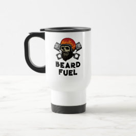 Caneca Térmica BEARD FUEL Engraçado Presente de Piada masculino