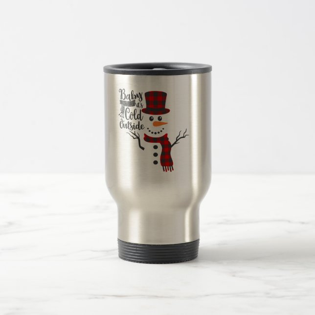 Caneca Térmica Bebê É Frio Fora Do Térmico De Neve (Centro)