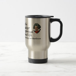 Caneca Térmica Beethoven na música
