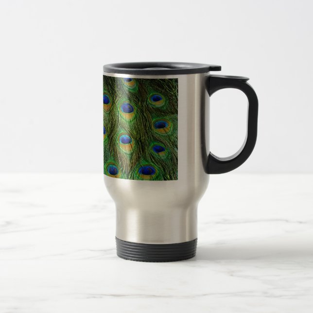 Caneca Térmica Belo Penas de Peacock (Direita)